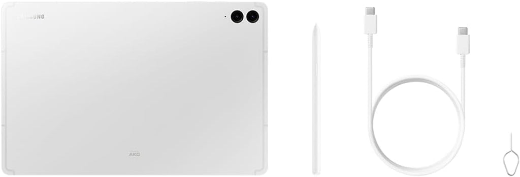 SAMSUNG Galaxy Tab S9 FE+ Plus w/S-Pen (128GB, 8GB, Wi-Fi Only) 12.4' WiFi 6 Android Tablet, 4K Camera, International Model - X610 (Silver)