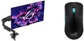 Bundle of ASUS ROG Swift 27' 1440P OLED DSC Gaming Monitor QHD 240Hz, 0.03ms, G-SYNC Compatible, Monitor Arm Included + ROG Harpe Gaming Wireless Mouse, Ace Aim Lab Edition, 54g Ultra-Lightweight