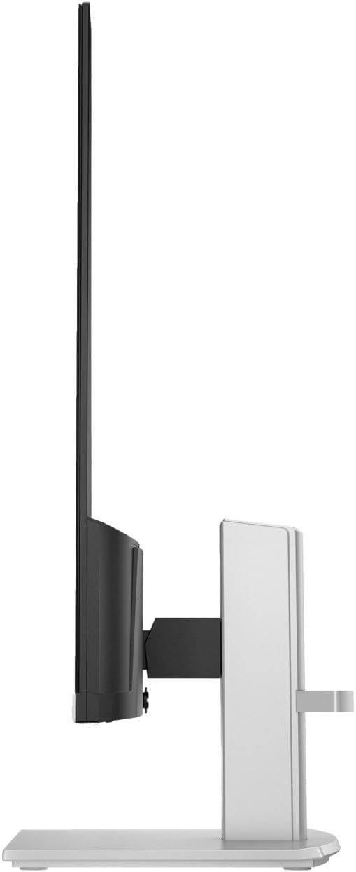 HP 27' (Replaces M27h) 100Hz IPS FHD 99% sRGB Display Monitor, Adjustable Height & Tilt, Flicker Free, Anti-Glare, Low-Blue Light Filter, Eye Ease, Black/Silver w/DKZ Hub USB Port Expander (2 Pack)