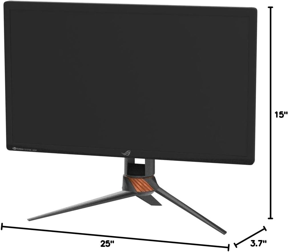 ASUS ROG Swift PG27UQ 27' 4K UHD 144Hz DP HDMI G-SYNC HDR Aura Sync Gaming Monitor with Eye Care