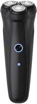 Head Shavers for Bald Men, Electric Shaver for Men Face Shaving Machine Floating Head USB Rechargeable Electric Razor High Power Beard Trimmer (Color : Black)