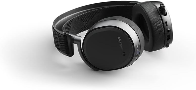 SteelSeries Arctis Pro Wireless - Gaming Headset - Hi-Res Speaker Drivers - Dual Wireless (2.4G & Bluetooth) - Dual Battery System (Renewed)