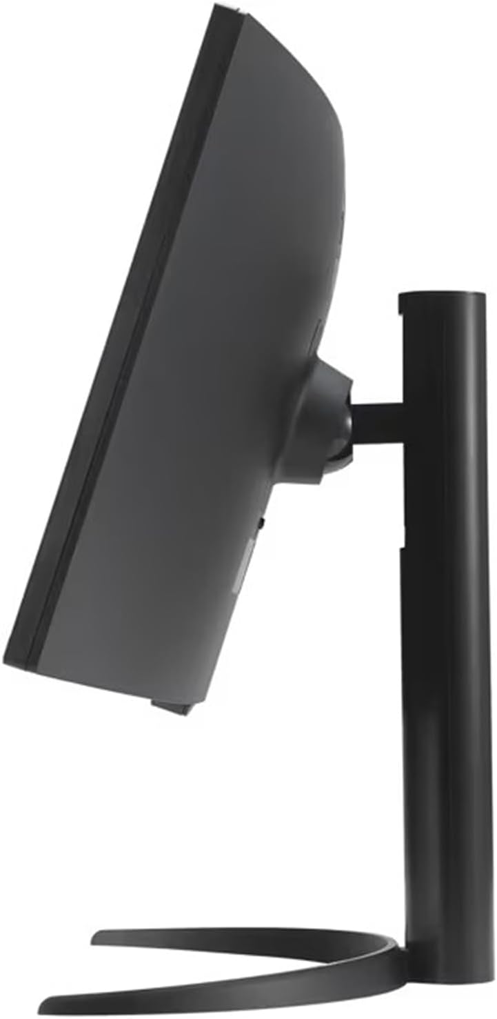 LG 34' WQHD (3440x1440) Curved Smart Monitor, 100Hz, HDR10, 99% sRGB, webOS 23, Screen Share, AirPlay 2, Flicker free, Includes Wireless Screen Mirroring, HDMI, USB-A,Bluetooth, Tilt/Height Adjustment