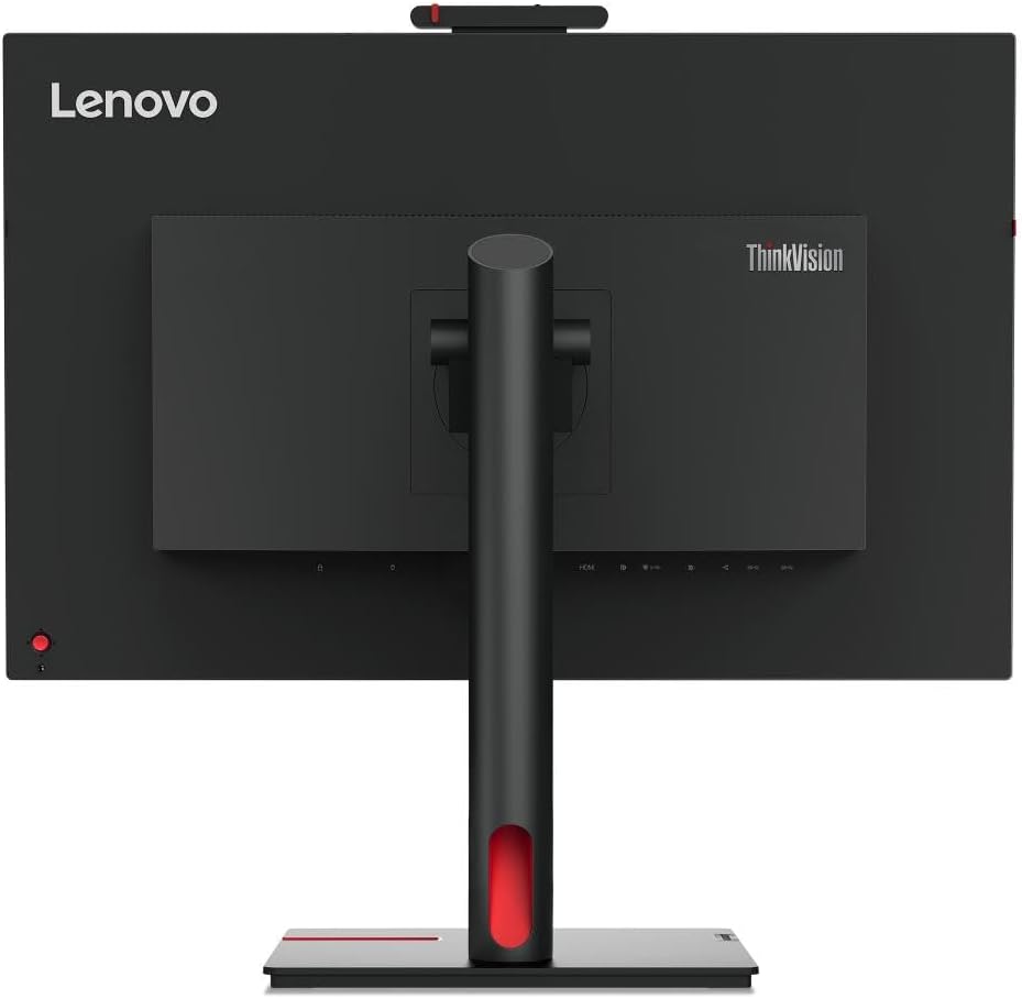 Lenovo ThinkVision T27hv-30 27' Class Webcam WQHD LED Monitor - 16:9 - Raven Black