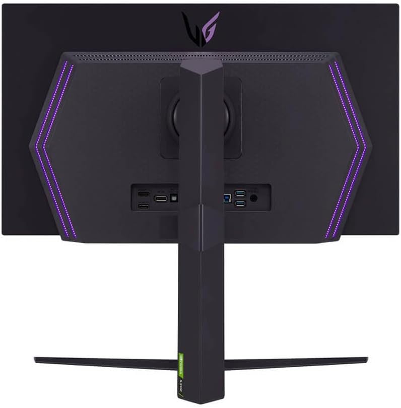 LG ‎27GS95QE 27-inch Ultragear OLED Gaming Monitor QHD 240Hz 0.03ms DisplayHDR True Black 400 AMD FreeSync Premium Pro NVIDIA G-Sync HDMI 2.1 DisplayPort Tilt/Height/Swivel Stand Black (Renewed)