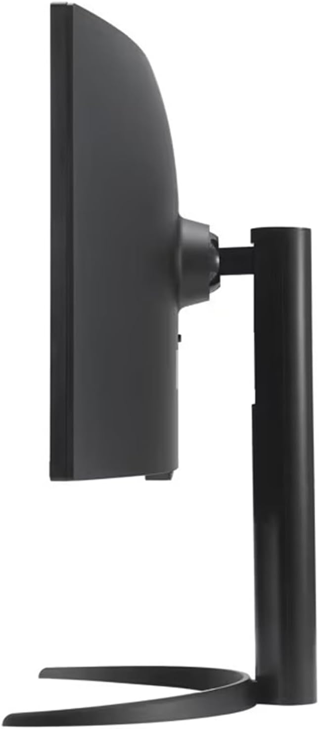 LG 34' WQHD (3440x1440) Curved Smart Monitor, 100Hz, HDR10, 99% sRGB, webOS 23, Screen Share, AirPlay 2, Flicker free, Includes Wireless Screen Mirroring, HDMI, USB-A,Bluetooth, Tilt/Height Adjustment