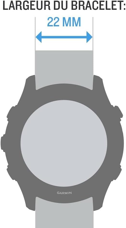 Garmin QuickFit 22 Watch Band - Chestnut Leather