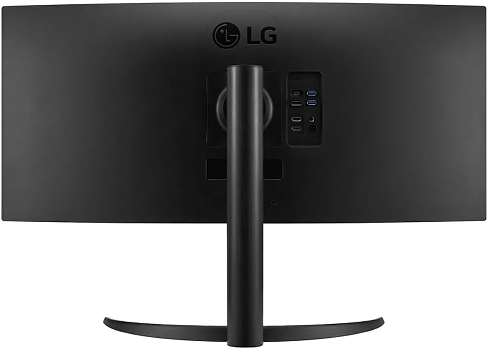LG 34WR55QK-B 34' Curved UltraWide WQHD HDR 10 100Hz Monitor with USB Type-C Bundle with Elite Suite 18, 2X HDMI Cable and Deco Gear CPS Exclusive 26 Month Protection Pack (BEACH-CPS-26M500)