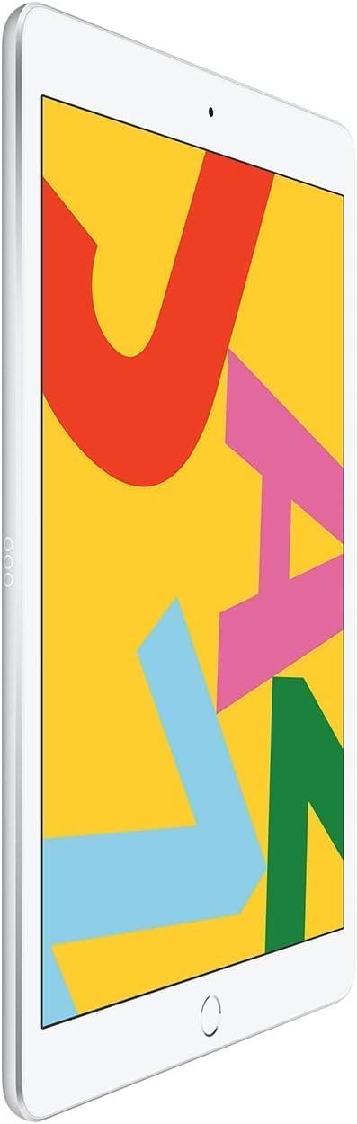 Apple 2019 iPad 7th Gen (10.2-inch, Wi-Fi, 32GB) Silver (Renewed)