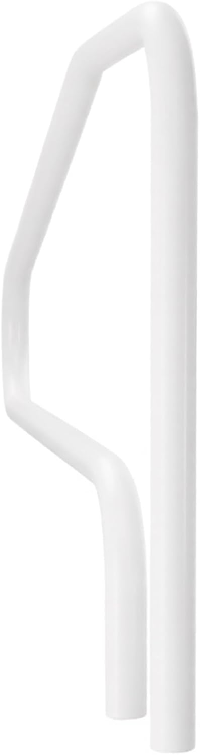 VEVOR Pool Rail, 48 x 32 inch Pool Handrail, 220 lbs Load Capacity Heavy Duty Stainless Steel Swimming Handrail, Seamless Welding, Recessed or Base Mount, for Poolside, Water Parks, Spa Centers