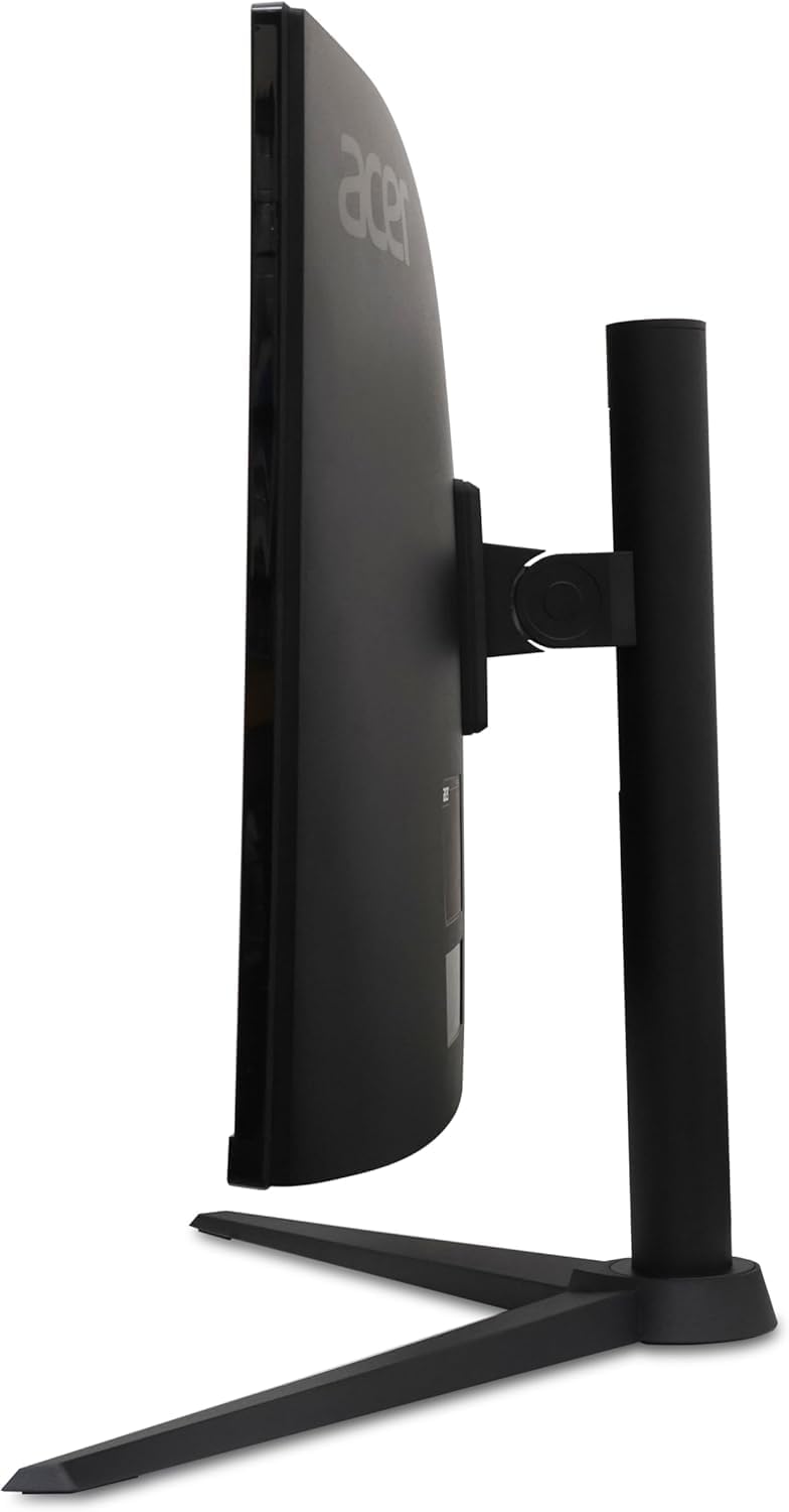 acer Nitro 27' FHD Gaming Office Monitor, 1500R Curved 280Hz, Tilt/Swivel/Height Adjustable, AMD FreeSync, 1ms (VRB), VESA Mountable, ZeroFrame Design, DisplayPort & 2 x HDMI - Black