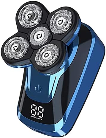 Electric Razor for Men, 5 In 1 Facial&body Waterproof Men Grooming Set Electric Shaver Hair Trimmer Electric Razor Beard Bald Shaving Machine Rechargeable