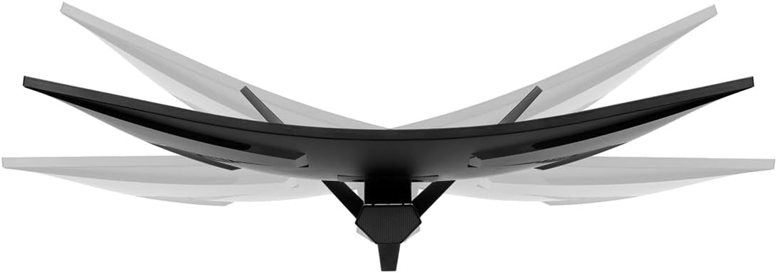 CrystalPro by Monoprice 34' Curved 1000R Ultrawide 1440P Monitor, 3440 x 1440P @ 165 Hz, 2ms (OD) VA Panel with USB Type‑C PD 65W and Height‑Adjustable Stand for Business & Gaming