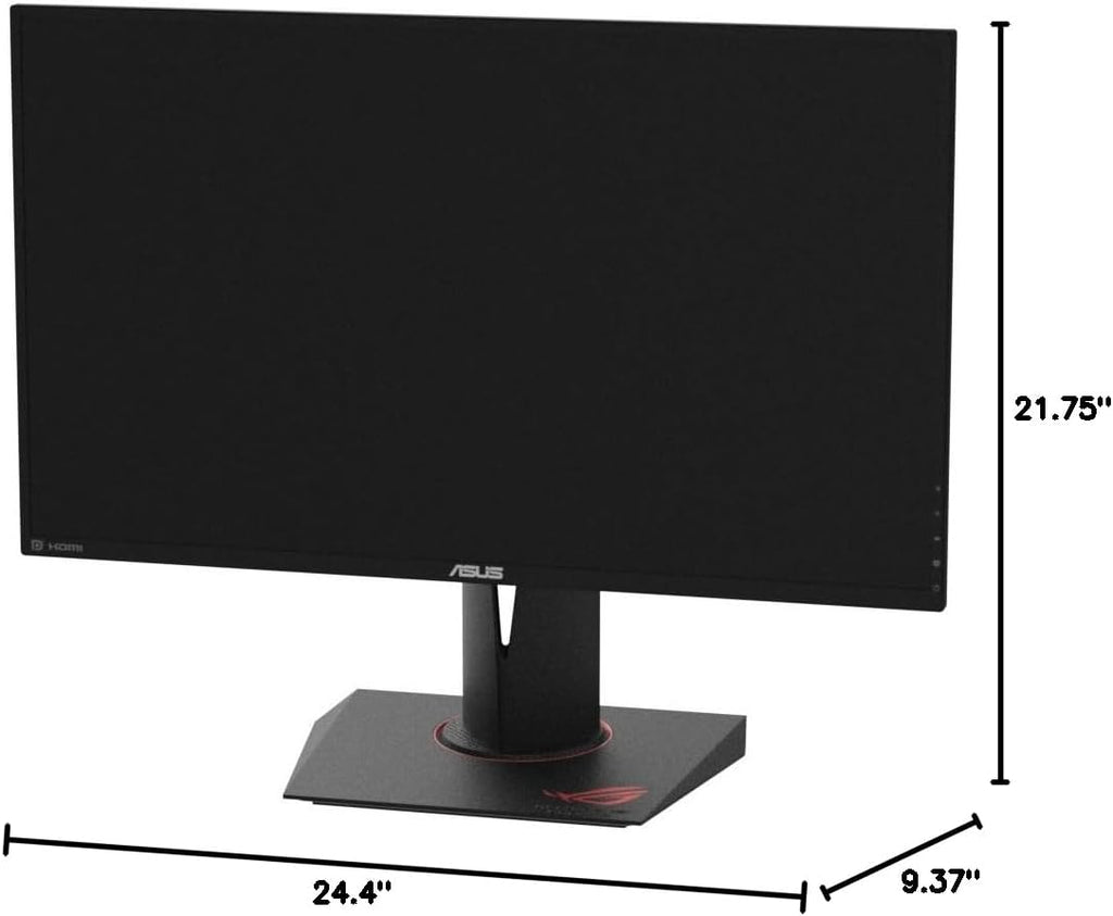 ASUS ROG Swift 27' 1440P Gaming Monitor (PG279QZ) - QHD (2560 x 1440) IPS, 165Hz, G-SYNC, Eye Care, DisplayPort, HDMI, Tilt, Swivel, Pivot, Height Adjustable