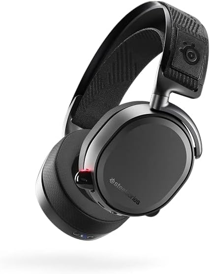 SteelSeries Arctis Pro Wireless - Gaming Headset - Hi-Res Speaker Drivers - Dual Wireless (2.4G & Bluetooth) - Dual Battery System (Renewed)