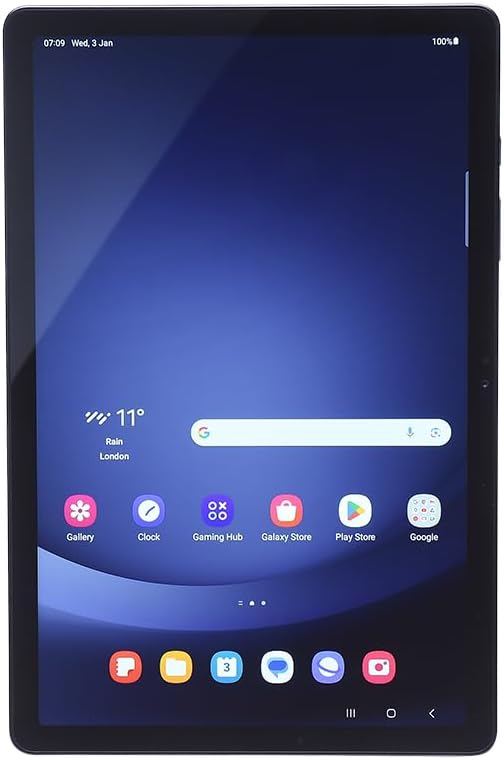 SAMSUNG Galaxy Tab A9+ 5G (128GB, 8GB, Cellular) 11' 90Hz, Snapdragon, Android 13 Tablet (Fully Unlocked International Model for Global, Makes Calls T-Mobile Only) X216 (w/Fast Charger, Graphite)
