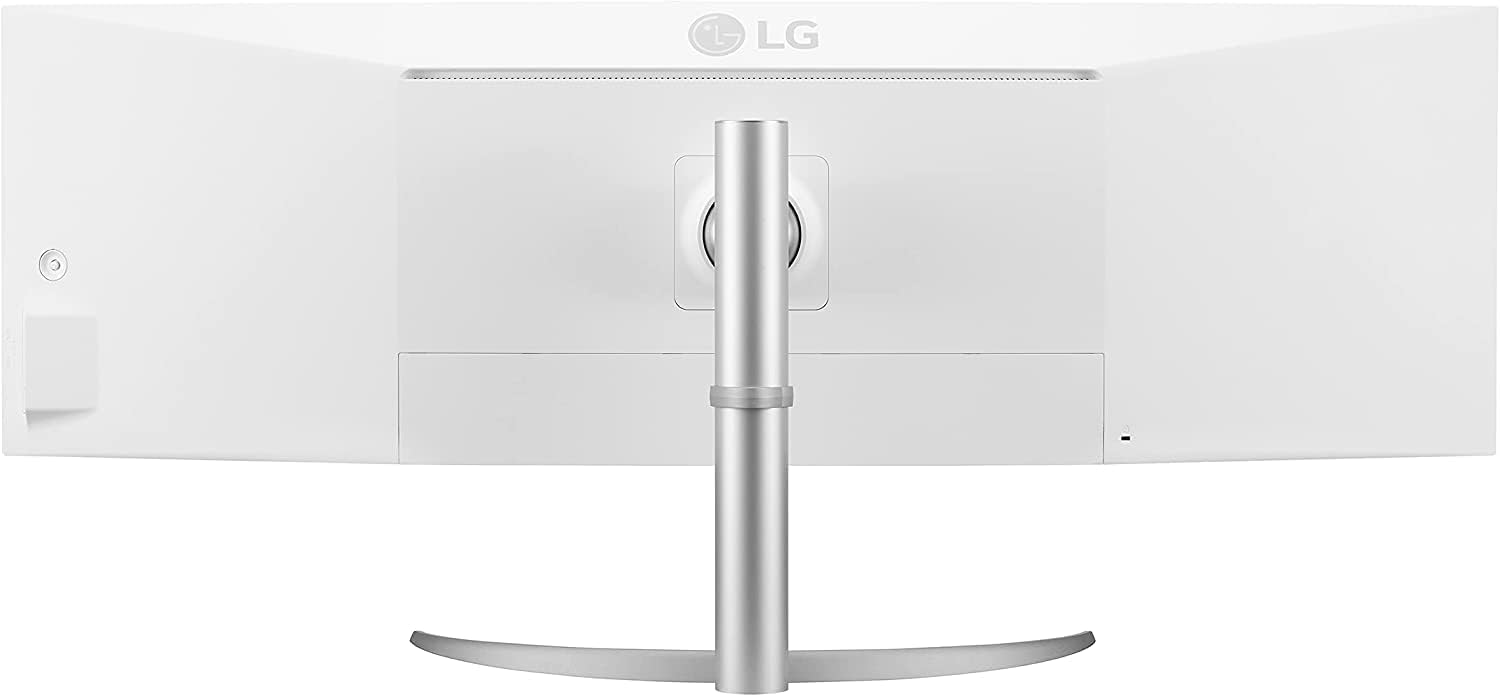 LG 49WQ95C-W 49 Inch 32:9 Curved UltraWide DQHD (5120 x 1440) Nano IPS Monitor, NVIDIA G-SYNC Compatible & AMD FreeSync Premium Pro, HDMI 2.1 & USB Type-C (90W PD), Tilt/Height/Swivel Adjustable