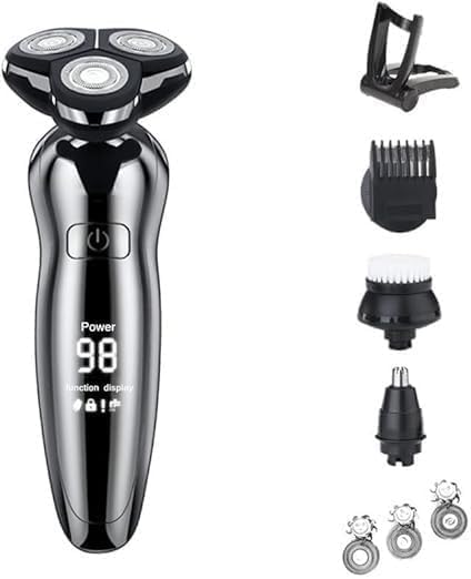 Electric Razor for Men's, Men's Electric Shaver,Electric Shaver for Men,Beard and Mustache Trimmer,Washable and USB Charging Shaving Machine