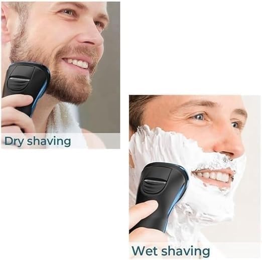 Electric Shavers for Bald Men, 3D Floating Head Rotary Electric Shaver for Men Waterproof Beard Electric Razor Face Shaving Machine Rechargeable