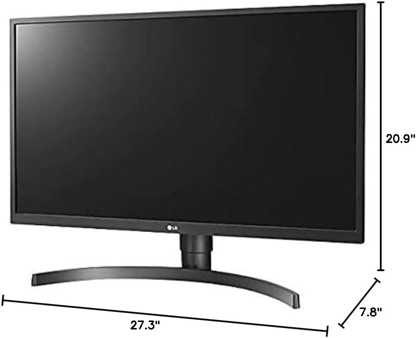 LG 27' 27BL55U-B IPS HDR UHD 4K Monitor (3840 x 2160) with Radeon FreeSync™ Technology, Game Mode, On Screen Controls, Ergonomic Stand & HDCP 2.2 Compatible