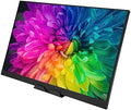 Sxhlseller 16 Inch Touchscreen Portable Monitor, HD 1920x1200 60Hz Touch Monitor with Type C Port, Multi Compatibility, Built in Dual Speakers Monitor for Gaming