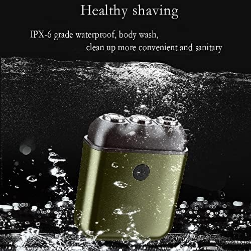 Electric Razors for Men, IPX6 Grooming Rechargeable Professional Electric Shaver Men Beard Waterproof Razor Barber Powerful Shaving Finishing Tool
