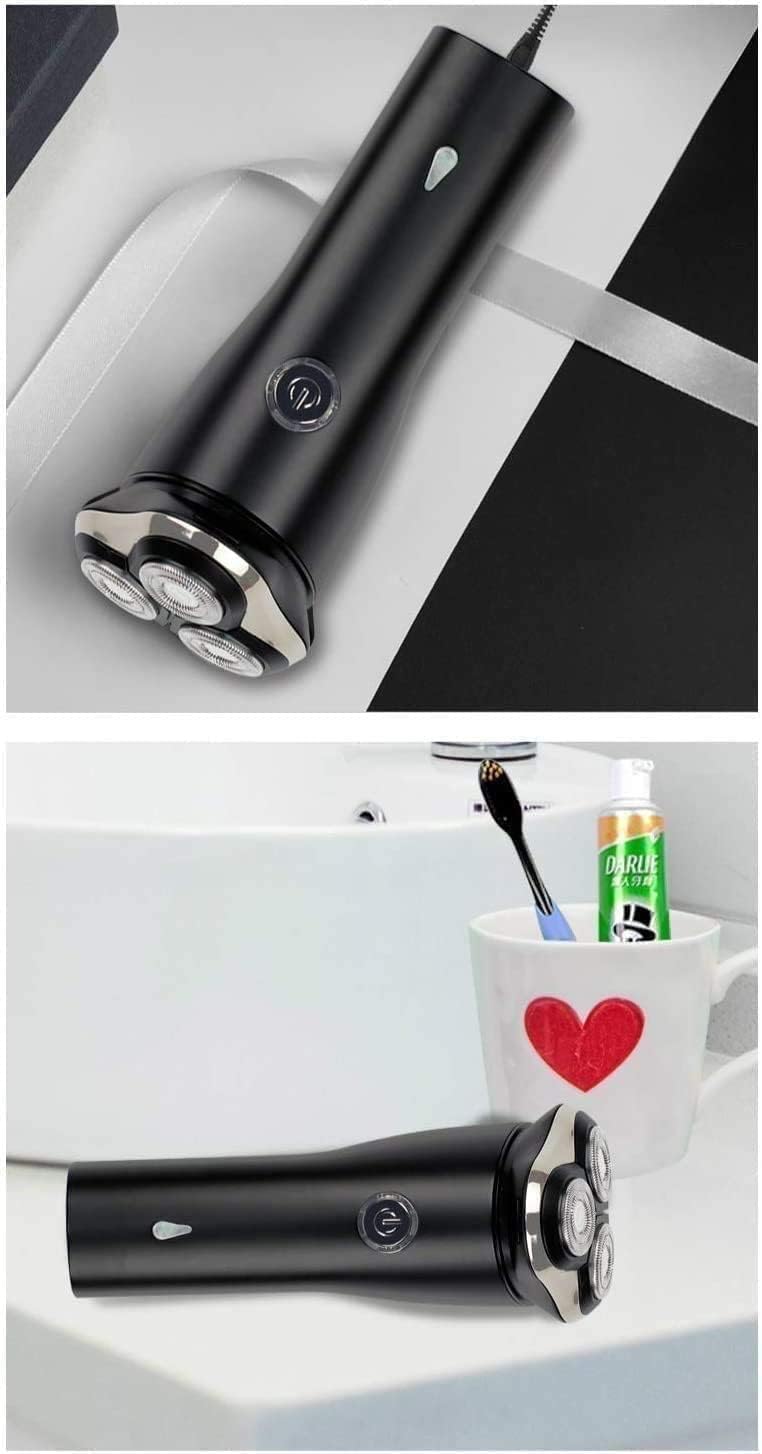 Electric Razor for Men, Rotary Electric Shaver with Pop-up Beard Trimmer, Rechargeable Cordless，More accurately Read and fit Your face and Neck