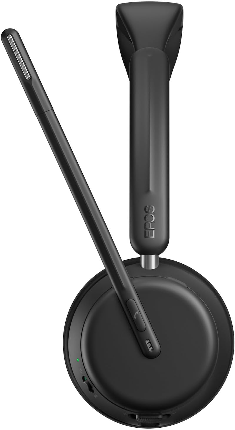 EPOS Impact 1030 Single-Sided Wireless Headset for PC with Noise-Canceling Mic, EPOS AI Voice Clarity, Super Wideband Audio, All-Day Comfort, Ideal for Office Use, Microsoft Teams Certified