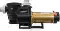 XtremepowerUS 2.0HP Swimming Pool Pump Self Prime for Above Ground/Inground 5850GPH 2' NPT Fitting Slip-On Fitting Adapter Set