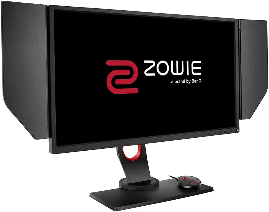 BenQ Zowie XL2746S 27-inch 240Hz Gaming Monitor | 1080P 1ms | DyAc+ | Smaller Base | Black Equalizer | Flexible Height & tilt Adjustment | Customizable Quick Menu | S-Switch | Shield