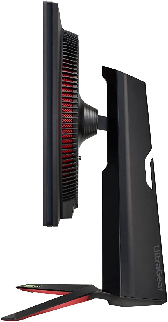LG 27GP95R-B 27' Ultragear UHD (3840 x 2160) Nano IPS Gaming Monitor w/1ms Response Time & 144Hz Refresh Rate, NVIDIA G-SYNC Compatible & AMD FreeSync Pro, Adjustable Tilt, Height, Swivel & Pivot