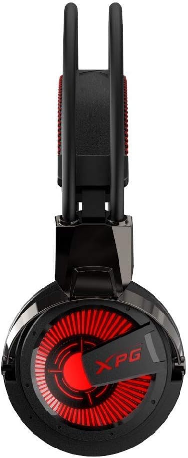 XPG Precog Gaming Headset with Mic Hi-Fidelity Dual Drivers 7.1 Virtual Surround Sound (XPG Precog), One Size