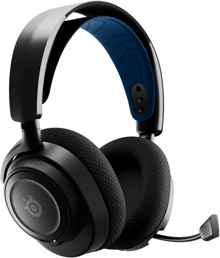 Steelseries Arctis Nova 7P Wireless Bluetooth Gaming Headset - Black (Renewed)