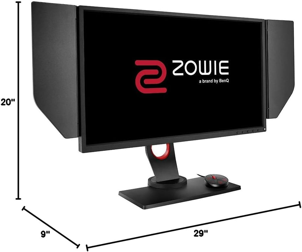 BenQ Zowie XL2746S 27-inch 240Hz Gaming Monitor | 1080P 1ms | DyAc+ | Smaller Base | Black Equalizer | Flexible Height & tilt Adjustment | Customizable Quick Menu | S-Switch | Shield