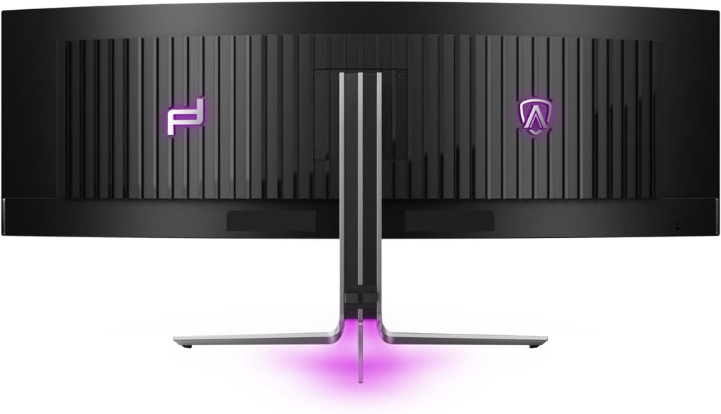 AOC Agon PRO PD49 Porsche Design 49' OLED Gaming Monitor, DQHD 5120x1440 240Hz 1ms, 1800R, USB-C PD 90W, AMD Free-Sync Premium Pro, Height Adjustable Stand (Renewed)
