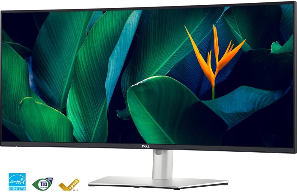 Dell U3824DW UltraSharp 38' 3840x1600 60Hz 21:9 5ms IPS Curved Dual Monitor Bundle