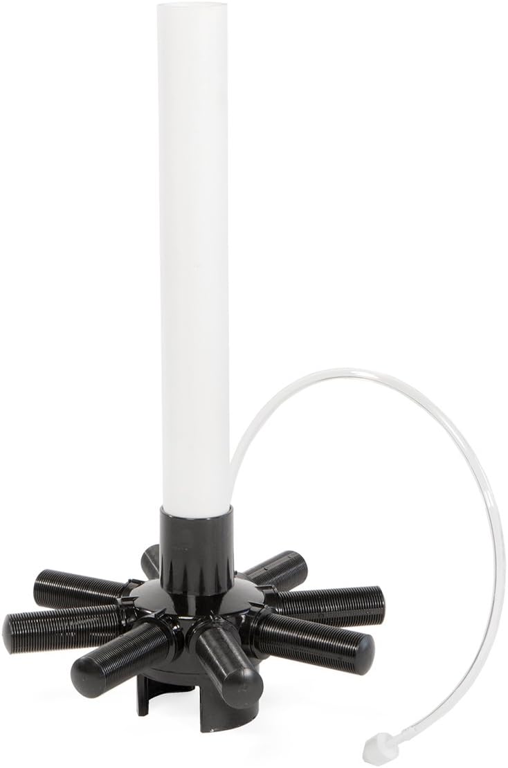 XtremepowerUS 16' Above Inground Swimming Pool Sand Filter System 7-Way Multi-Port Valve Pool Filter up to 21,000 Gallons with Stand