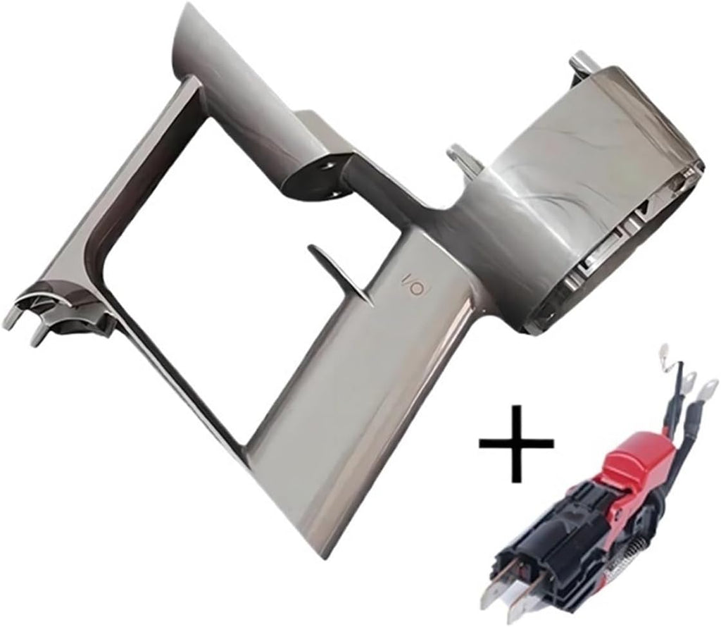 Robot Vacuum Cleaner Engine Handle Housing Accessories, Compatible for Dyson, V11 V10 Handle Replacement Kit(V11 with Switch)