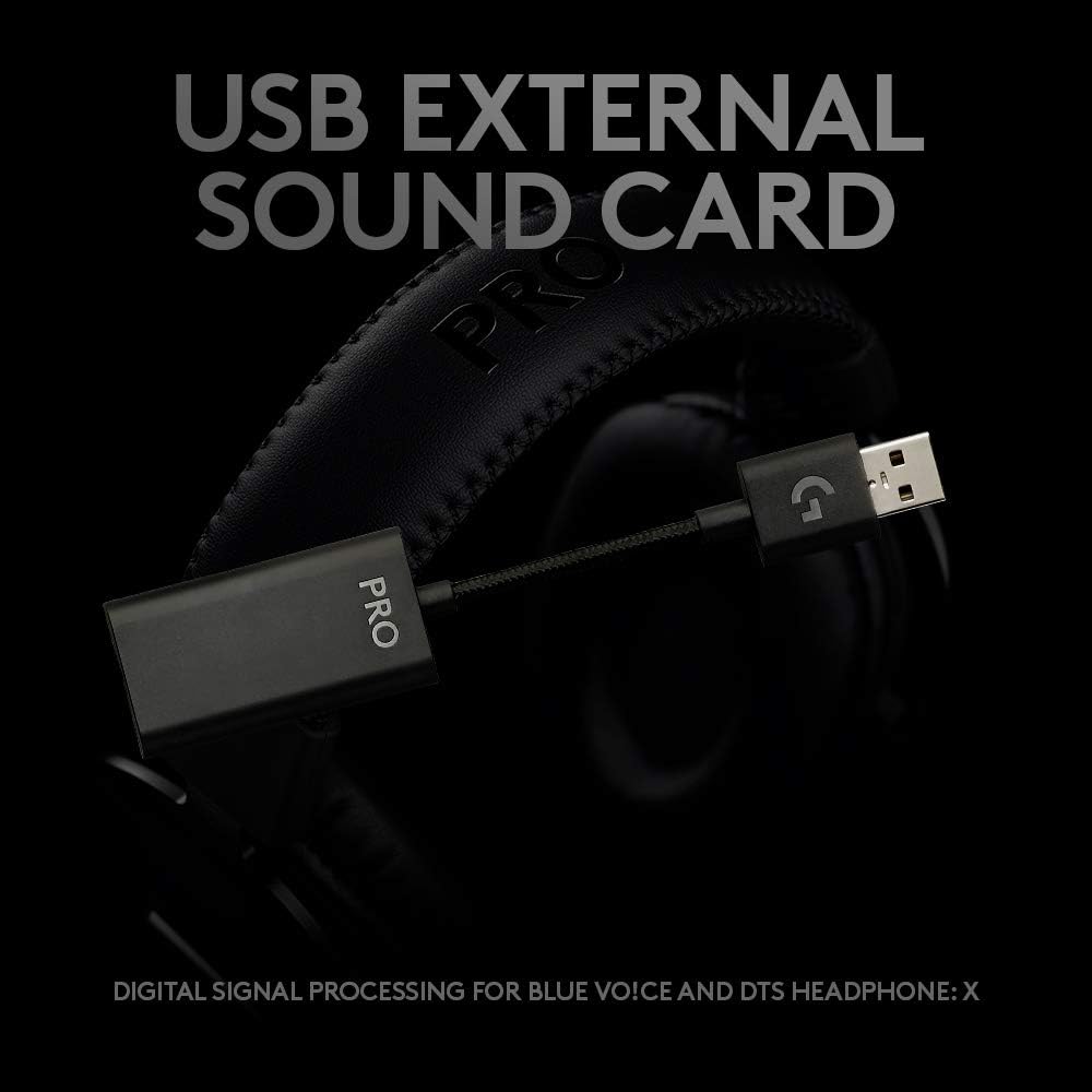 Logitech G PRO X Gaming Headset mit Blue VO!CE