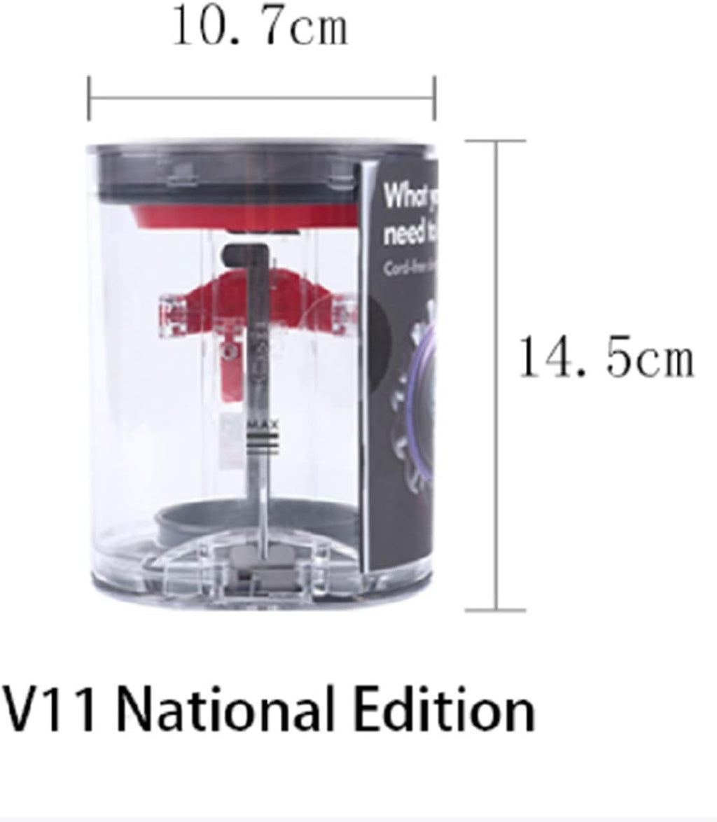 Cyclone Dust Collector Parts Dust Bin .Compatible for Dyson V11. Vacuum Cleaner Accessories(Light Yellow)