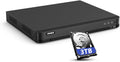 ANNKE 4K 16CH DVR for Security Camera, H.265+ 16 Channel Hybrid 5-in-1 Surveillance Digital Video Recorder, AI Human/Vehicle Detection, Compatible with Alexa, Easy Remote Access, 3TB Hard Drive Disk