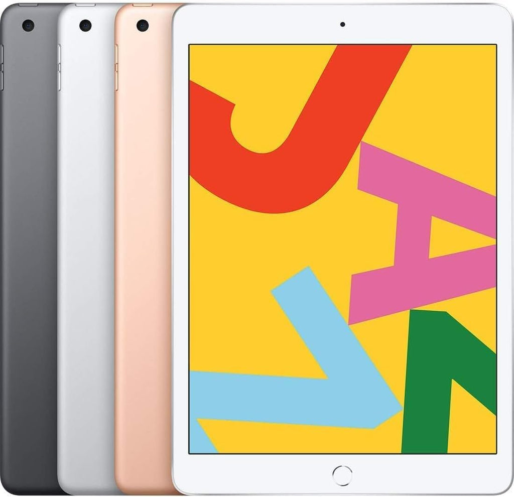 Apple 2019 iPad 7th Gen (10.2-inch, Wi-Fi, 32GB) Silver (Renewed)