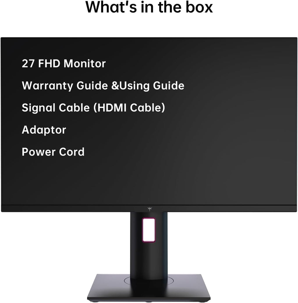 KTC 27 inch Gaming Monitor 240Hz Monitor 111% sRGB Height Tilt Swivel Pivot FreeSync IPS FHD(1920 x 1080) DMI 2.0 DP 1.4 Frameless, Xbox PS5 Switch