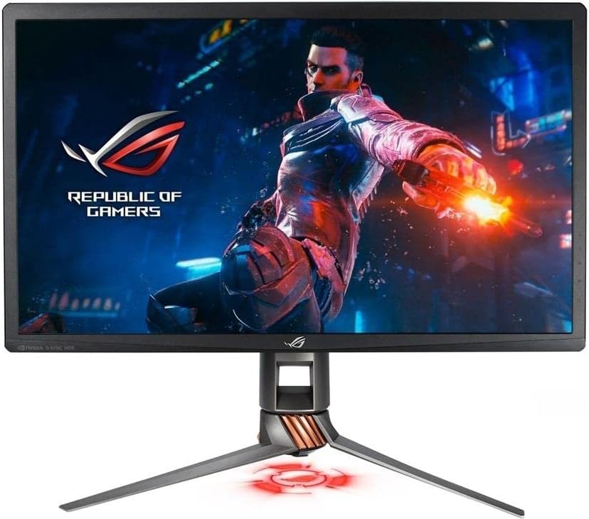ASUS ROG Swift PG27UQ 27' 4K UHD 144Hz DP HDMI G-SYNC HDR Aura Sync Gaming Monitor with Eye Care