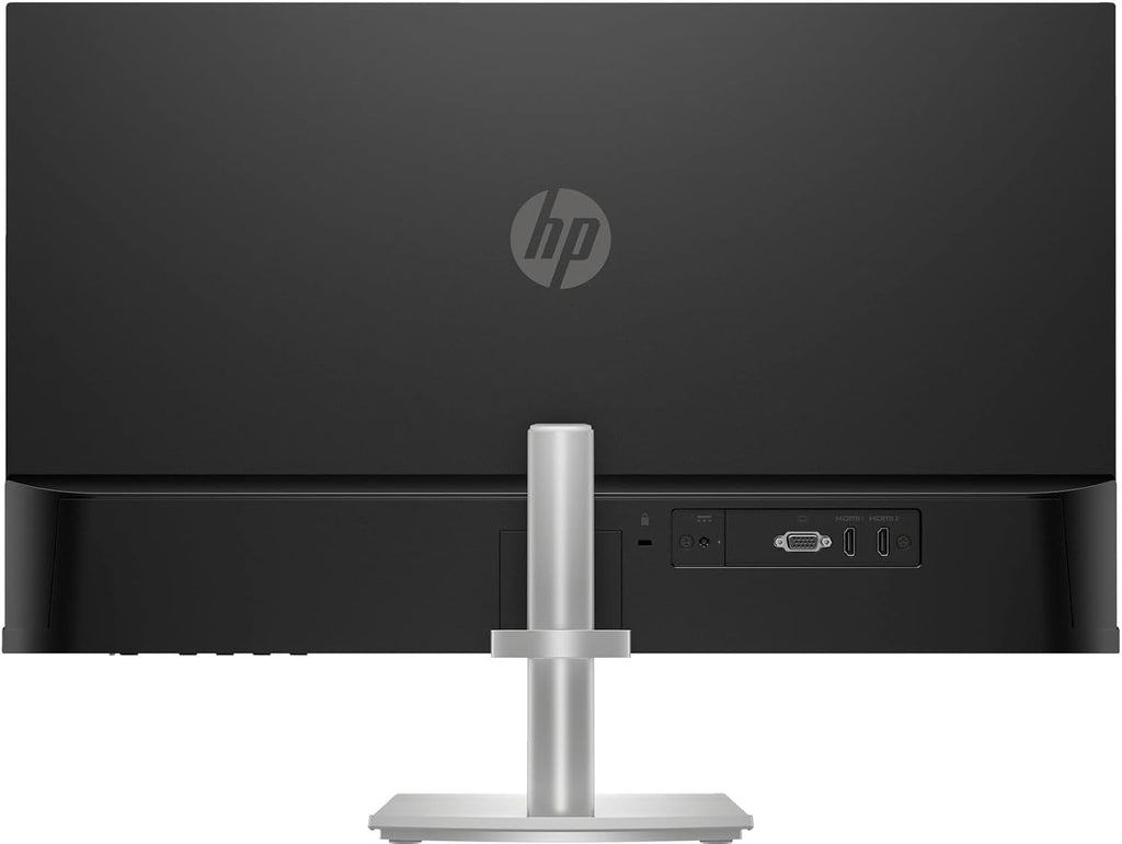 HP 27' (Replaces M27h) 100Hz IPS FHD 99% sRGB Display Monitor, Adjustable Height & Tilt, Flicker Free, Anti-Glare, Low-Blue Light Filter, Eye Ease, Black/Silver w/DKZ Hub USB Port Expander (2 Pack)