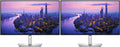 Dell U2725QE UltraSharp 27' 4K UHD 3840x2160 120Hz IPS Black Thunderbolt Hub Dual Monitor Bundle