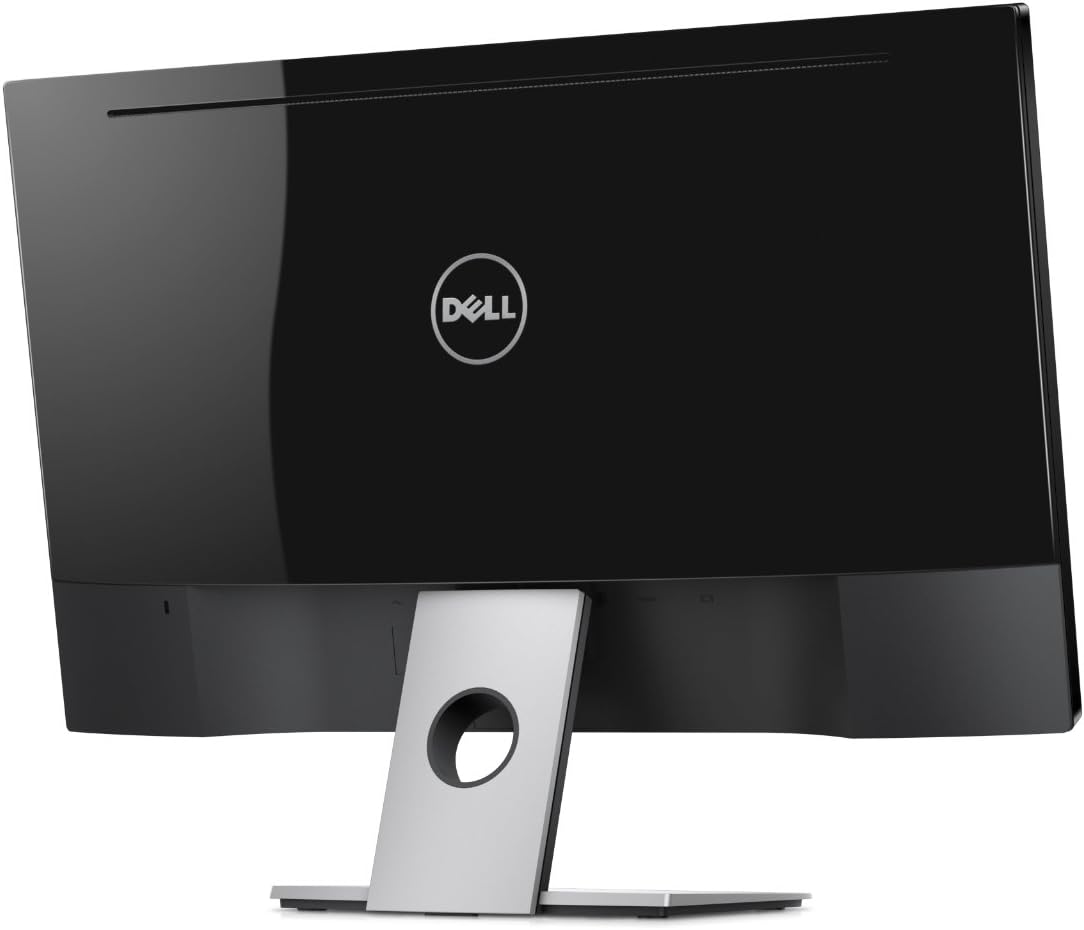 Dell SE2717H KYKMD 27' FHD 1080p Screen LED-Lit Monitor, ,Black with Silver Base and Back