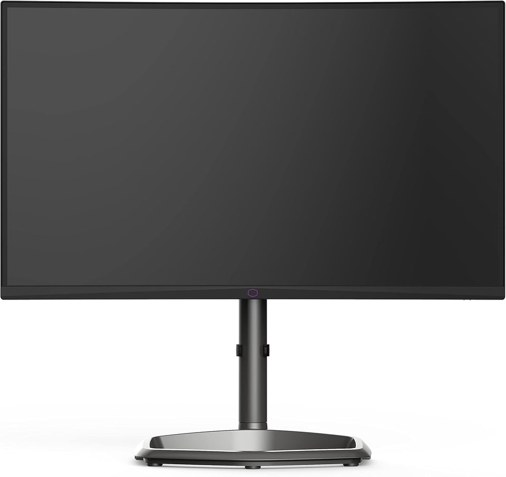 Cooler Master 27-inch Curved Frameless 240Hz FHD 1920 x 1080 Desktop Gaming PC Monitor, VA 8bit w/Quantum dot, 0.5ms (MPRT), Curve 1500R, Adaptive Sync, DP 1.2 * 1 + HDMI 2.0 * 2, VESA Mount