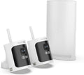 Swann AllSecure 4K Wireless NVR Security System 2-Cam Kit, Outdoor Wireless Camera, Face Recognition AI, Expandable Local Storage, No Monthly Fee, AS4K800SD (Renewed)