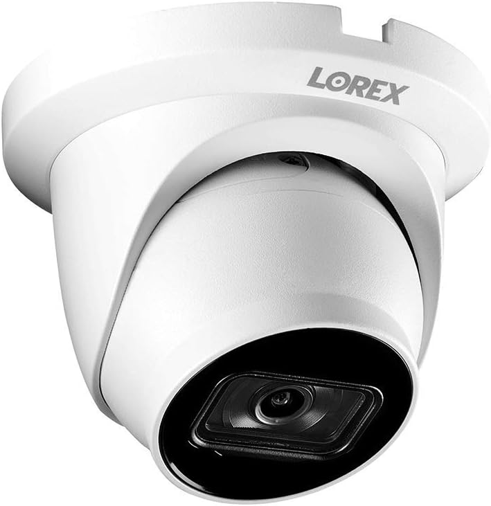 16-Channel Nocturnal NVR System with 4K (8MP) Smart IP Dome Security Cameras with Real-Time 30FPS Recording and Listen-in Audio 4 / White